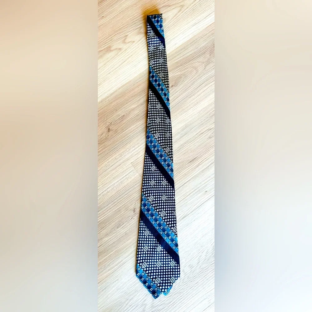 Rhodia Men’s Vintage Tie France Polka Dot Tie Executive Professional Career